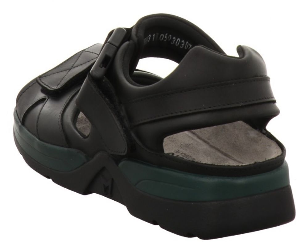 Mephisto Shark Fit Sandale schwarz
