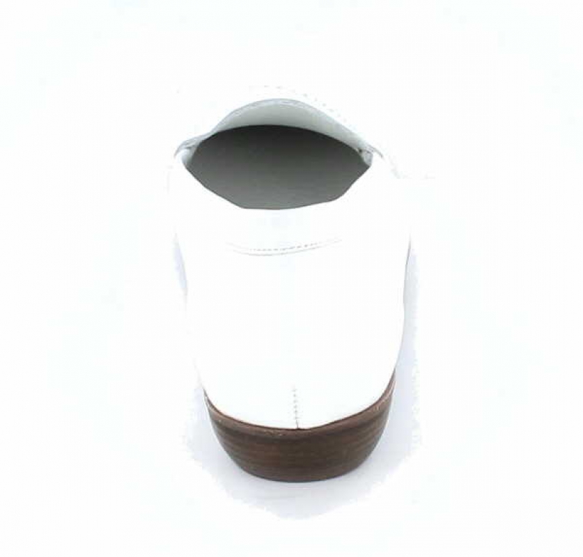 Waldläufer - Lugina 437502 H-Weite Mokassin wei