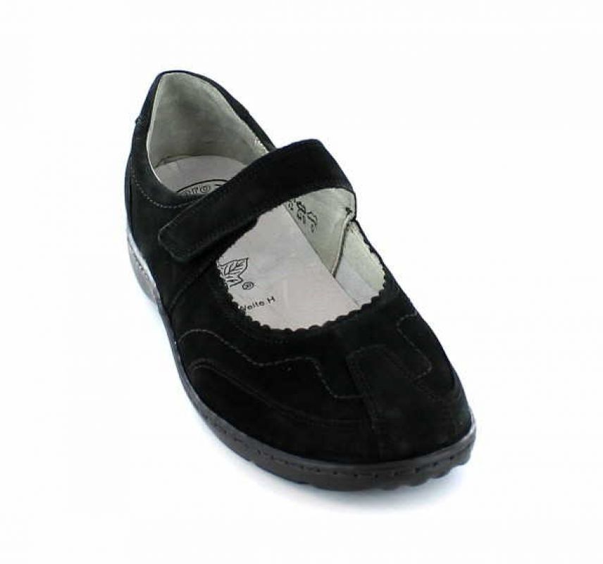 Waldläufer - Lugina 496302 Henni H-Weite black