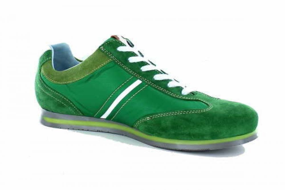 Floris van Bommel 16160 Sneaker grün