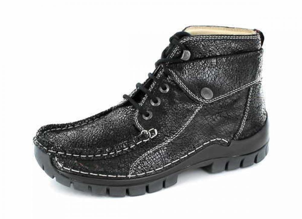 Wolky Jump Winter schwarz Leather