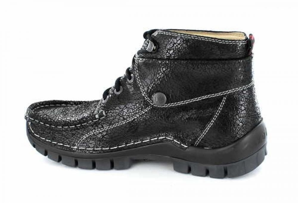 Wolky Jump Winter schwarz Leather