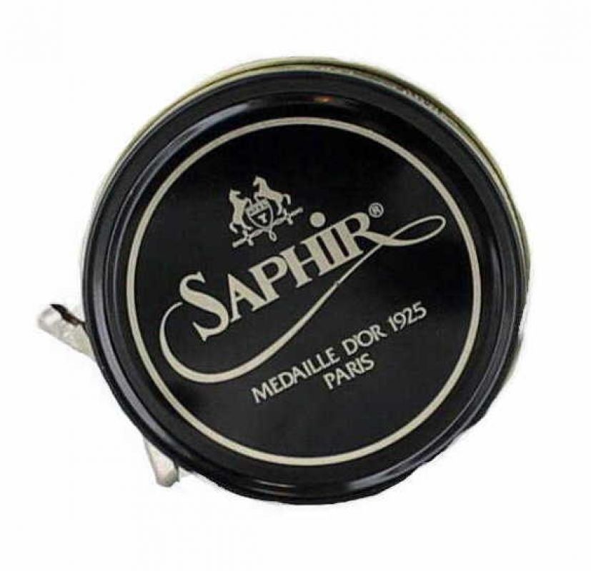 Saphir Wachs dunkelbraun