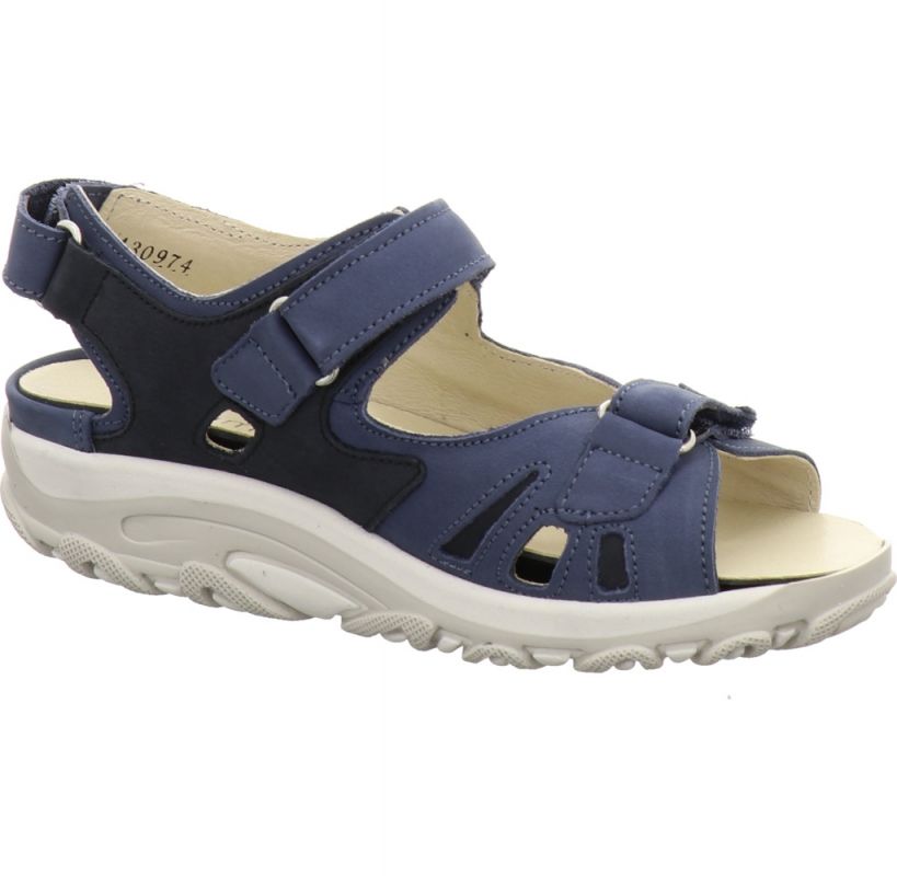 Waldläufer - Lugina 448001 Hanni H-Weite blau