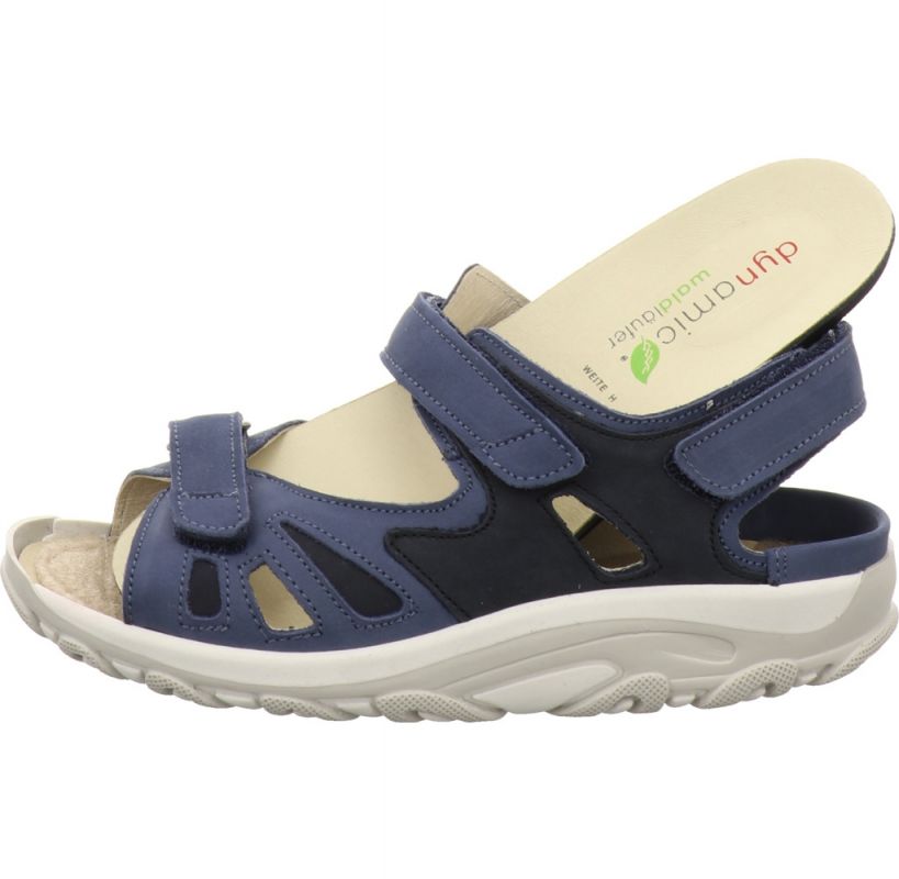 Waldläufer - Lugina 448001 Hanni H-Weite blau