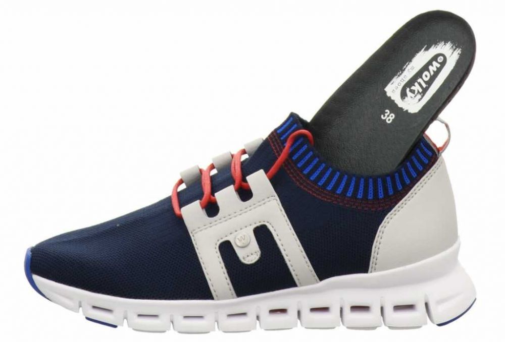 Wolky Tera blue/white