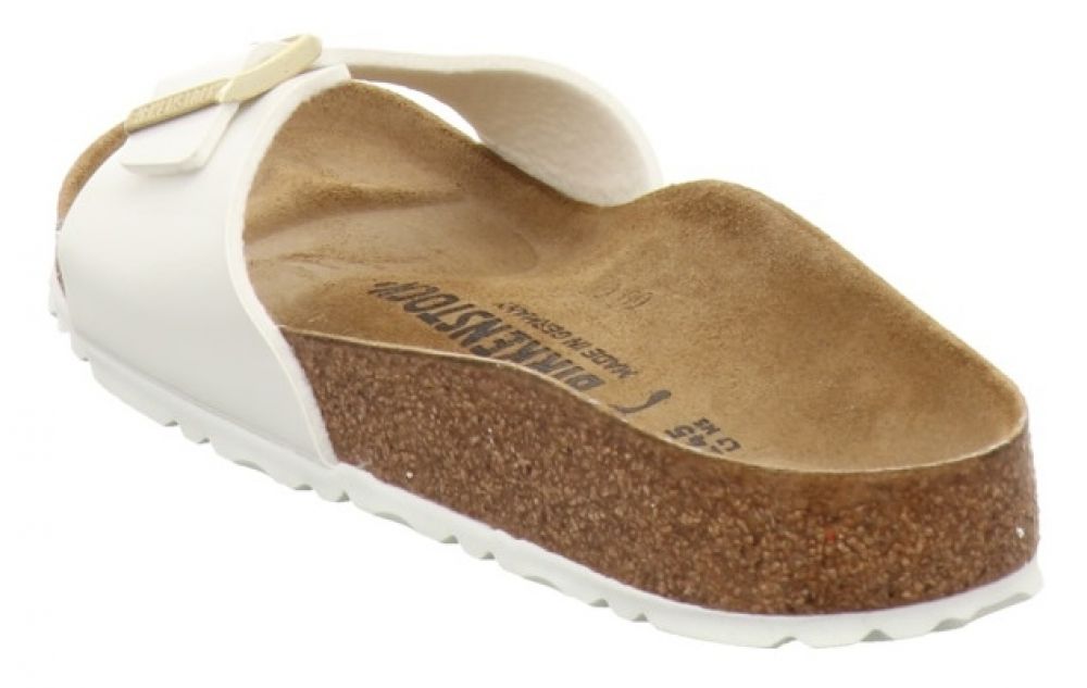 Birkenstock Madrid weiss Lack