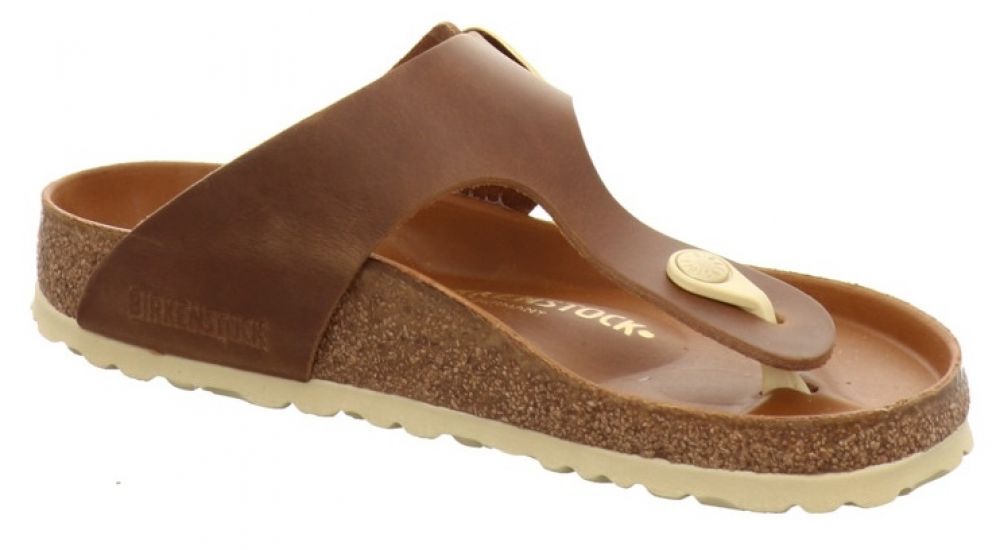 Birkenstock Gizeh BIg Buckle NL cognac