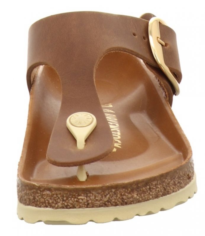 Birkenstock Gizeh BIg Buckle NL cognac