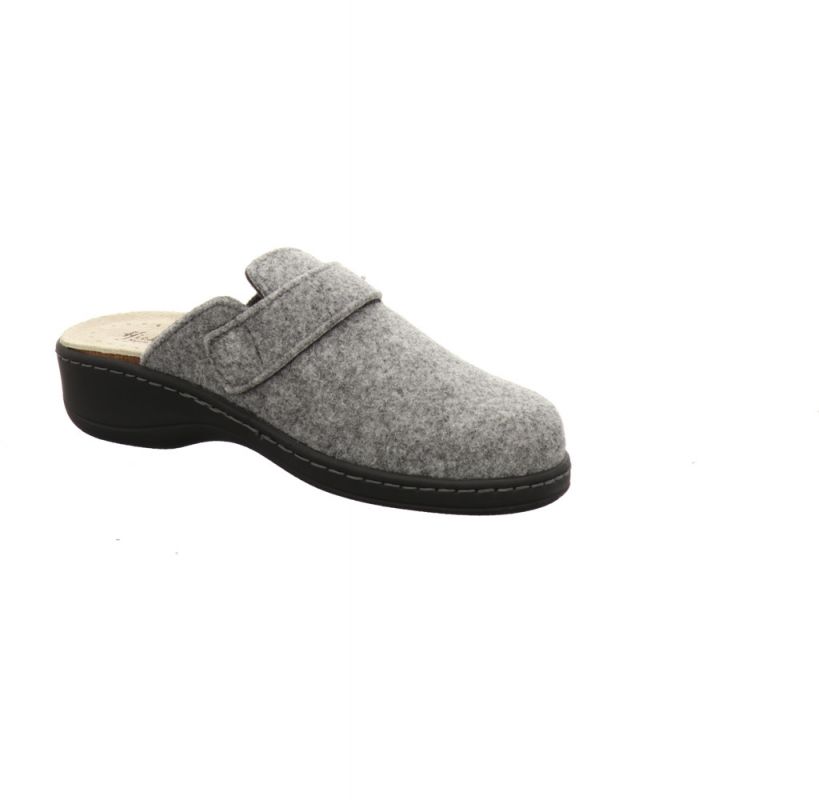 Hickersberger 5232 Filz Pantolette grau