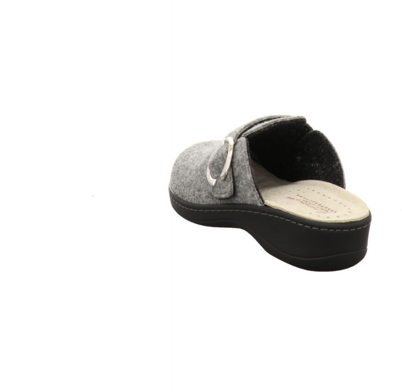 Hickersberger 5232 Filz Pantolette grau