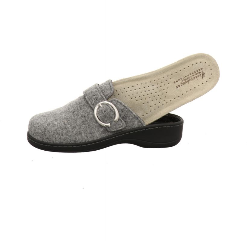 Hickersberger 5232 Filz Pantolette grau