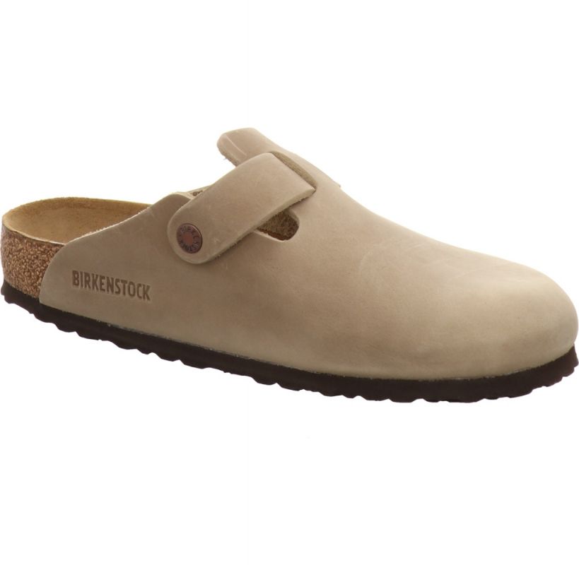 Birkenstock Boston Clog FL braun