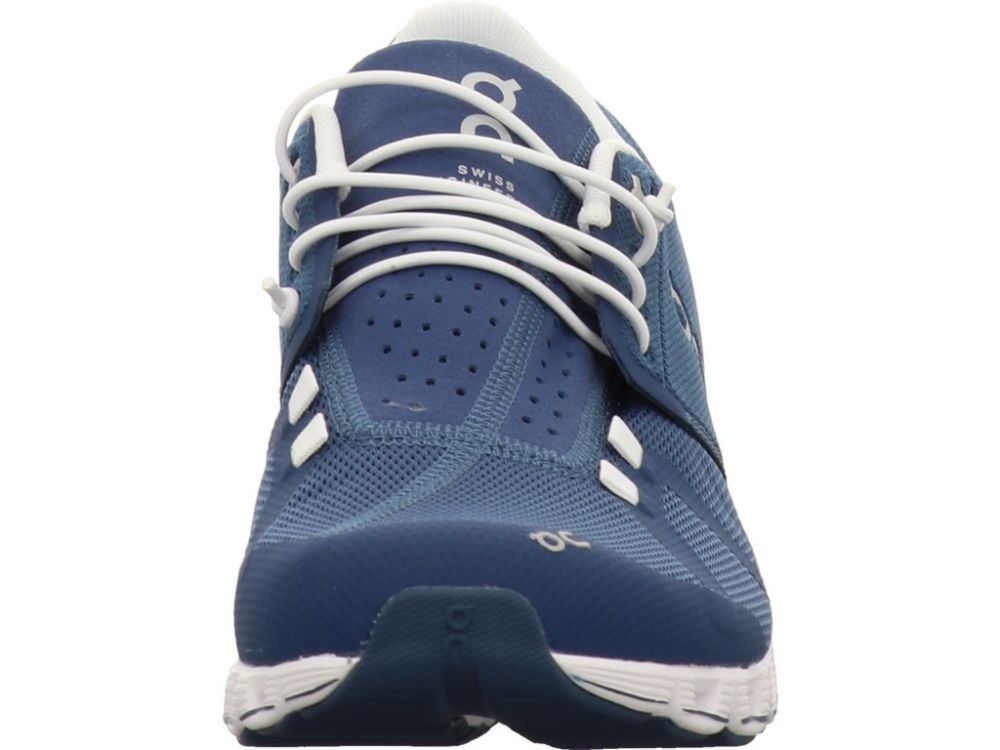 On Shoes Cloud 5 Ws Denim/Withe