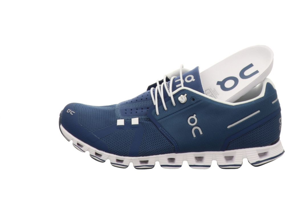 On Shoes Cloud 5 Ws Denim/Withe