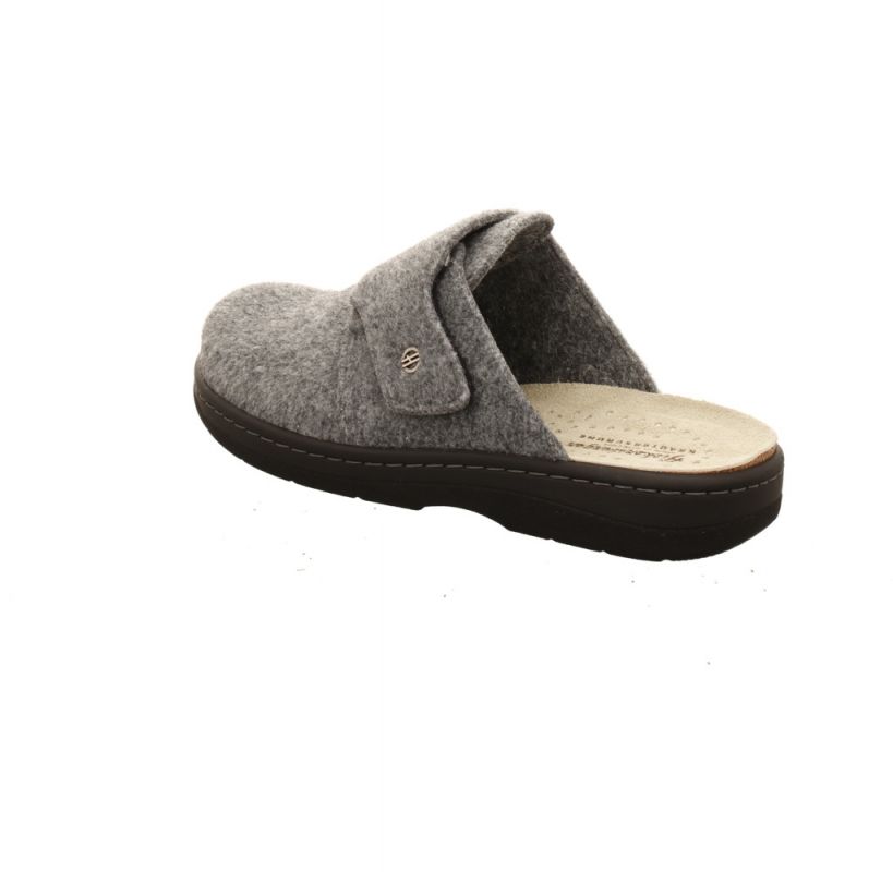 Hickersberger 0762 Filz Pantolette grau Clog