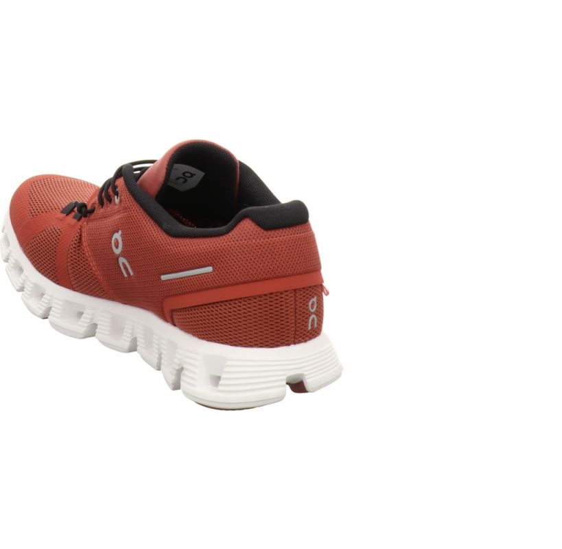 On Shoes Cloud 5 Ws Rust/ Black