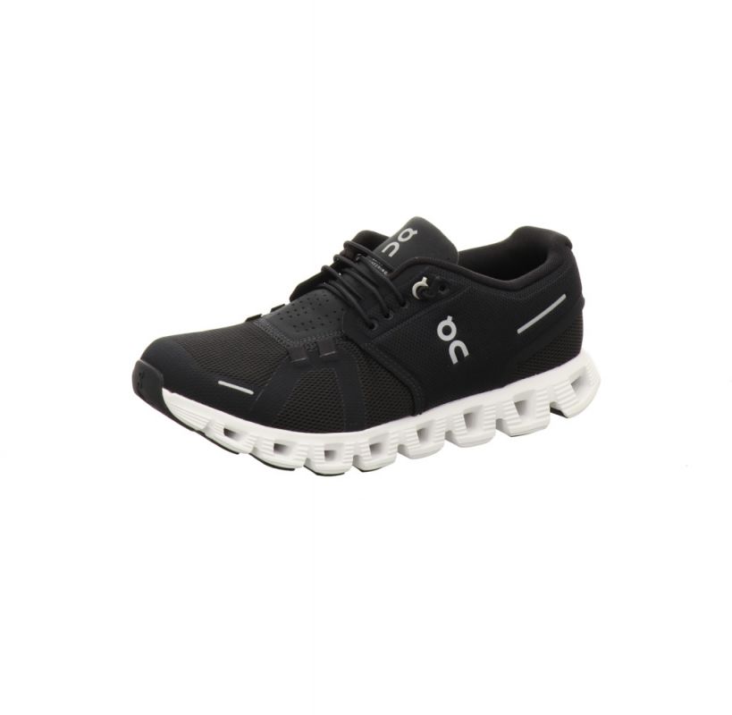 On Shoes Cloud 5 Ws Black/White