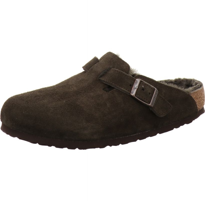 Birkenstock Boston Clog Shearling VL mocca