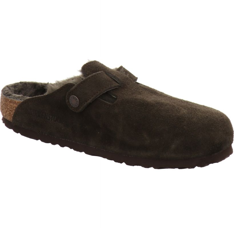 Birkenstock Boston Clog Shearling VL mocca