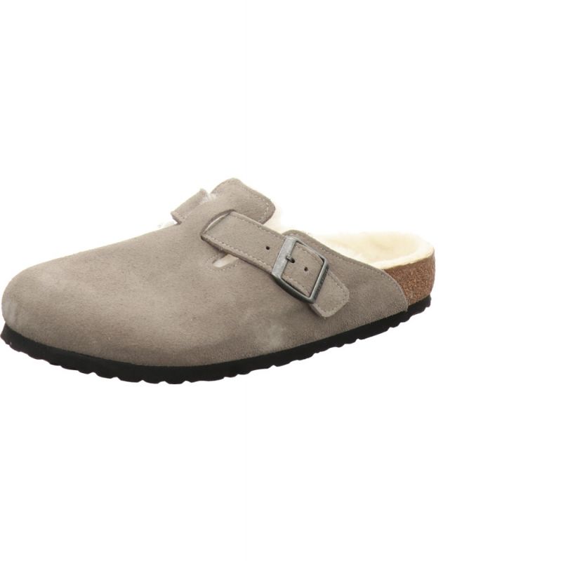 Birkenstock Boston Clog Shearling VL Stone