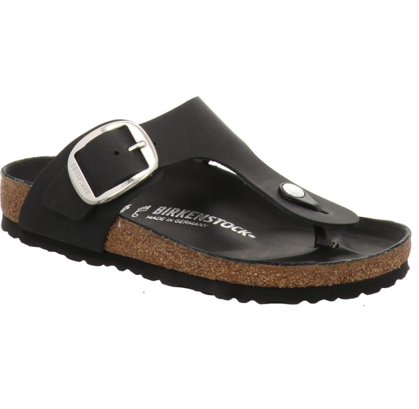 Birkenstock Gizeh Big Buckle LEOI black
