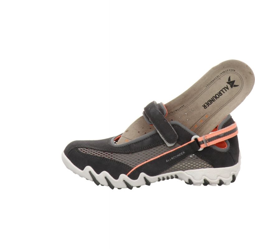 Allrounder by Mephisto Niro Mesh dunkelgrau