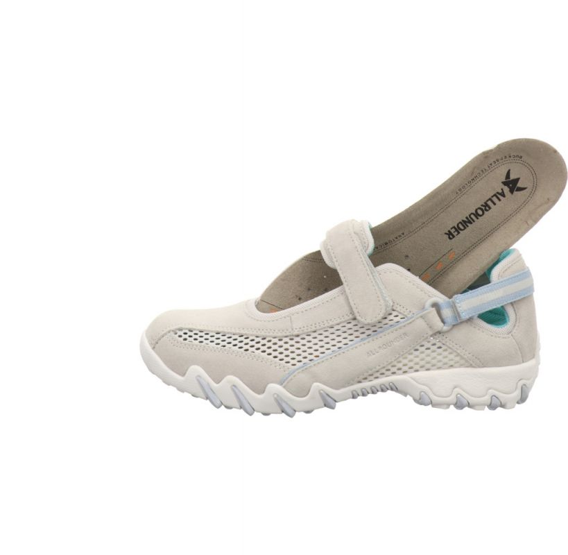 Allrounder by Mephisto Niro Mesh hellgrau