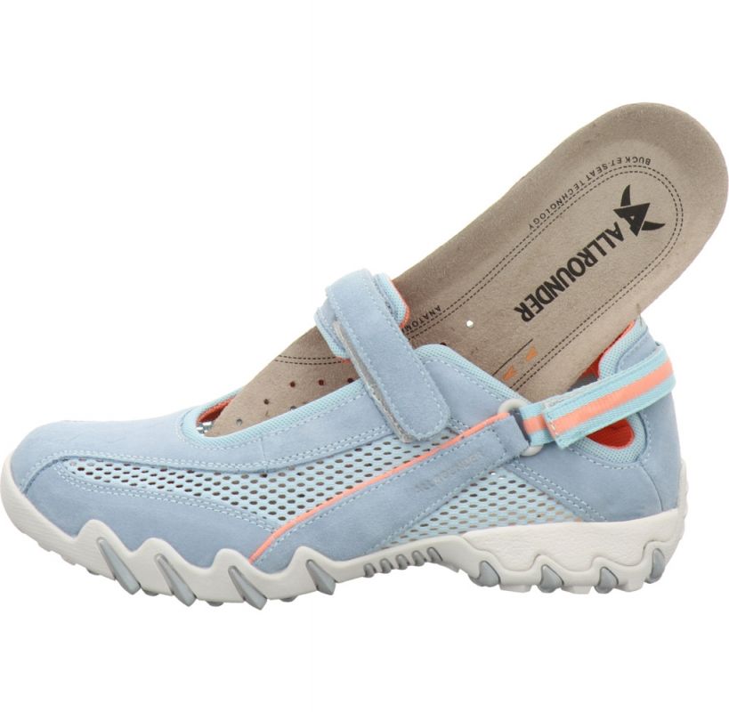 Allrounder by Mephisto Niro Mesh hellblau
