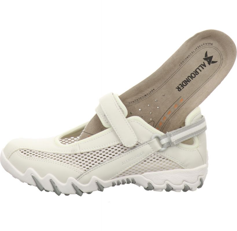 Allrounder by Mephisto Niro Mesh weiss