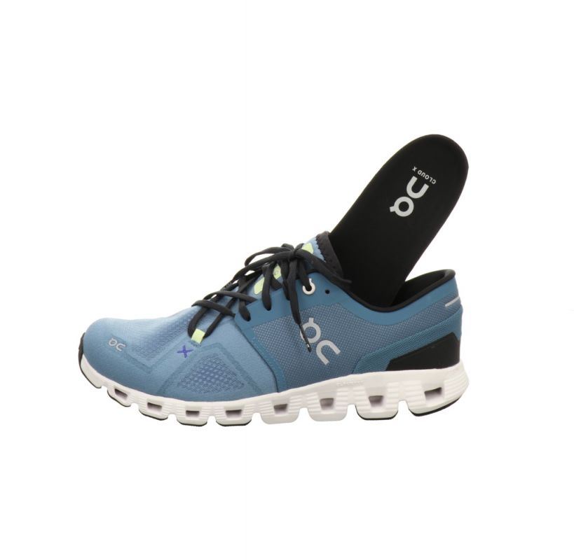 On Shoes Cloud X 3 Men Pewter/White
