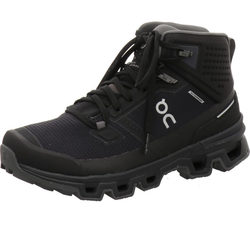 On Shoes Cloudrock WP Ws Black/Eclipse
