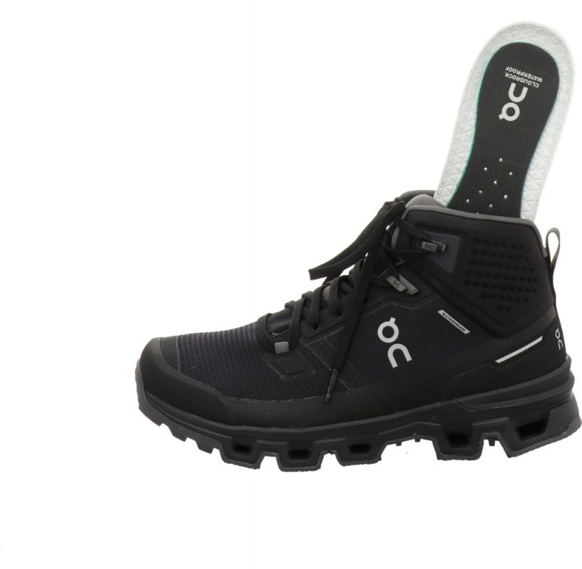 On Shoes Cloudrock WP Ws Black/Eclipse