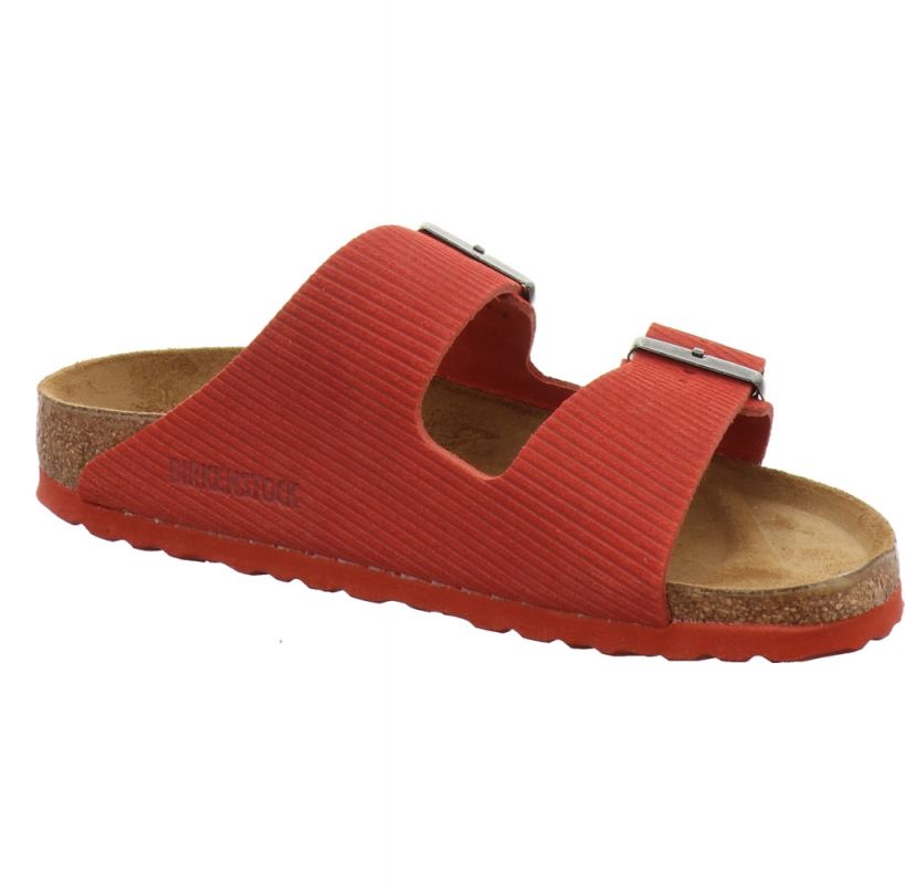 Birkenstock Arizona VL Corduroy Sienna Red