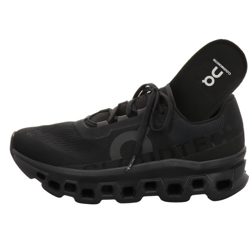On Shoes Cloudmonster All Black