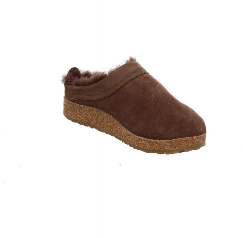 Haflinger Snowbird Lammfellclog