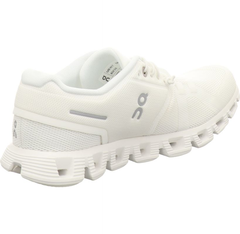 On Shoes Cloud 5 Ws Undyed-White/White