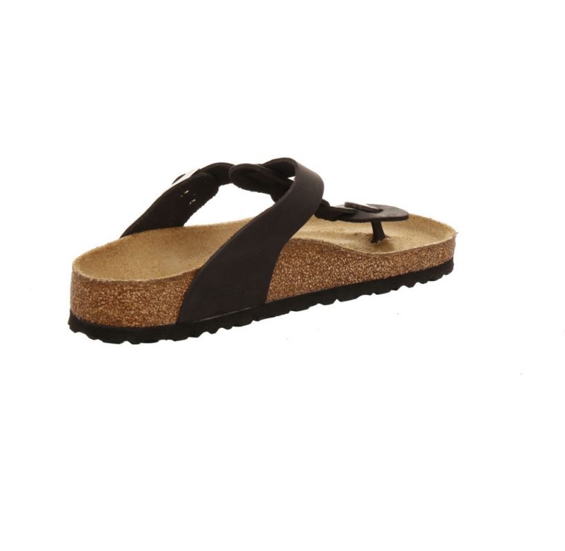 Birkenstock Gizeh Oiled Leather black