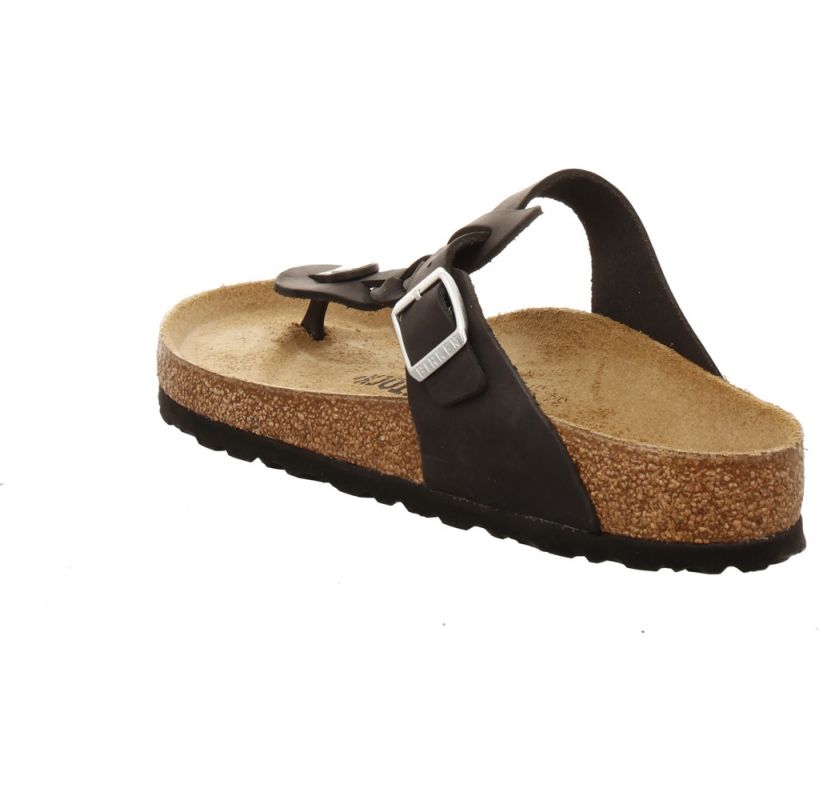 Birkenstock Gizeh Oiled Leather black