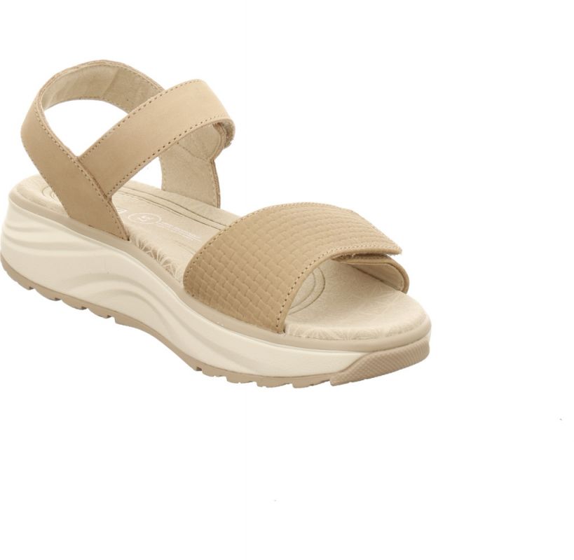 Joya Flores Sandale beige