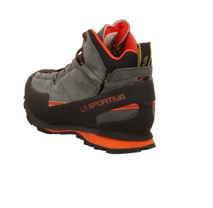 La Sportiva Boulder X MID GTX carbon/flame