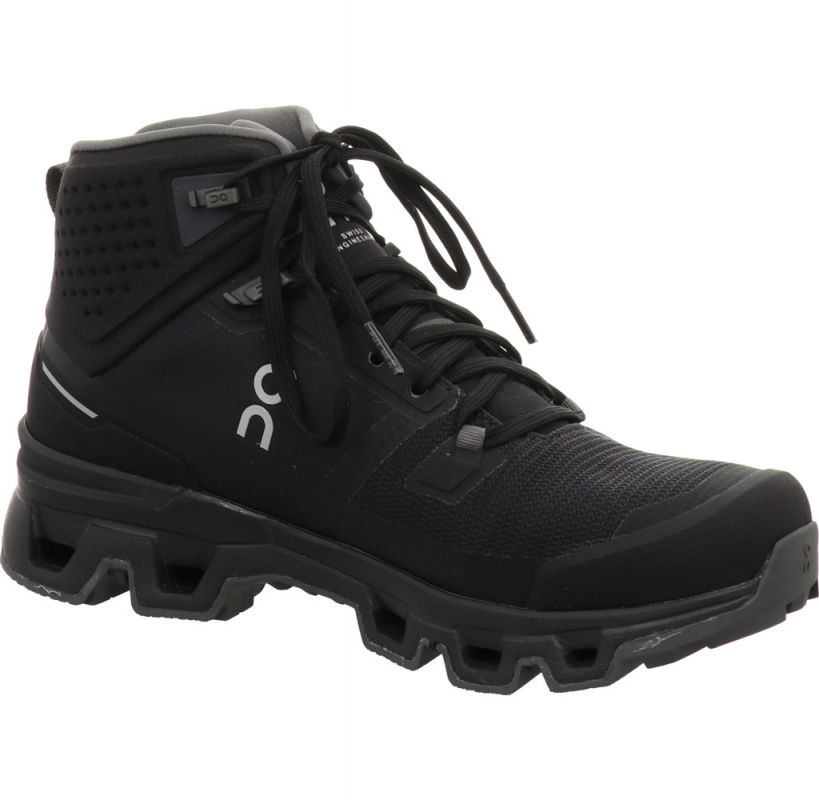 On Shoes Cloudrock Mid WP Hunter/ Black