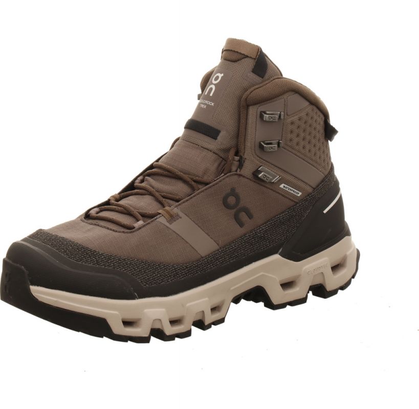 On Shoes Cloudrock Trek WP Men Ash/Fog