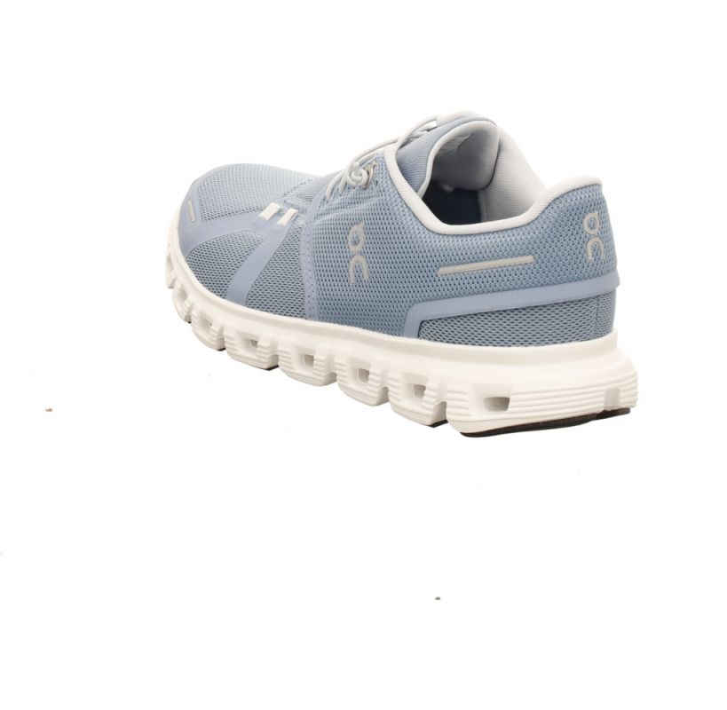 On Shoes Cloud 6 Ws Chambray/White