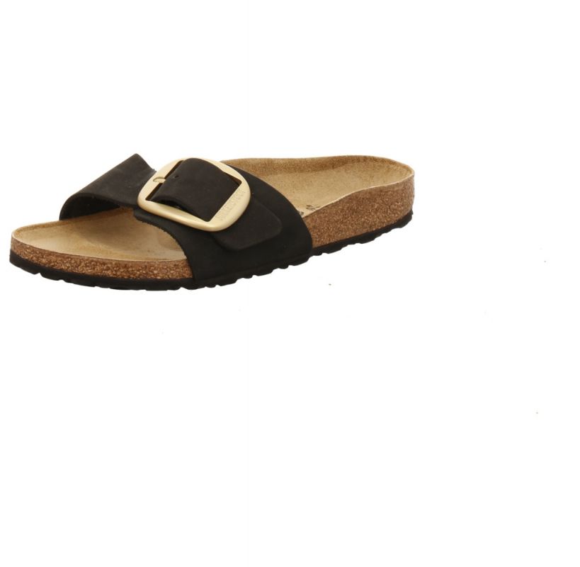 Birkenstock Madrid Big Buckle schwarz
