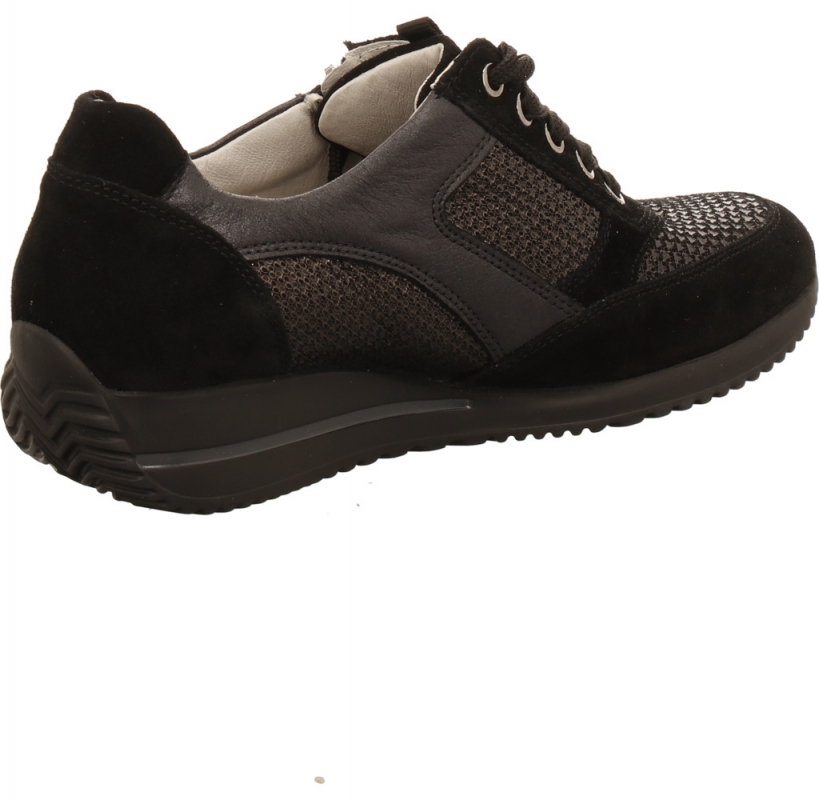 Waldläufer - Lugina 980008 Himona H-Weite schwarz