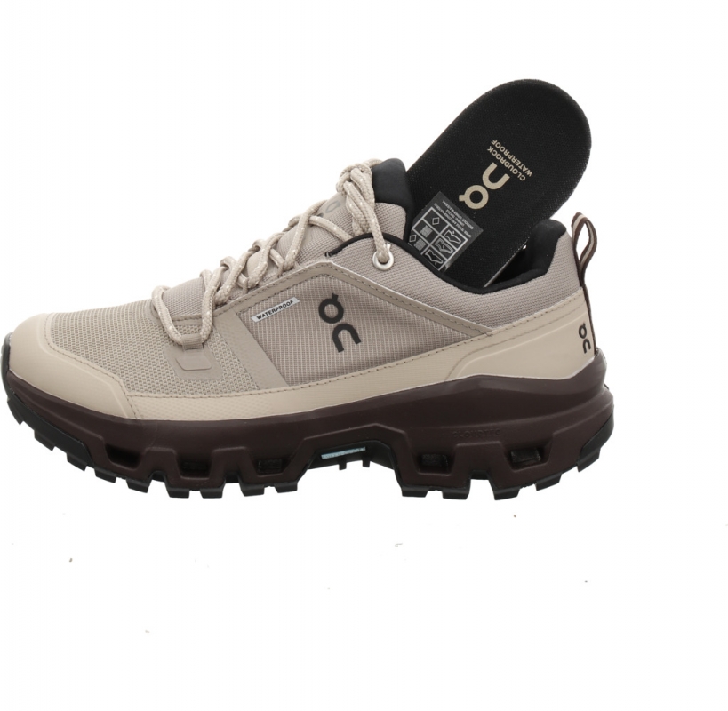 On Shoes Cloudrock Low WP Ws Cinder