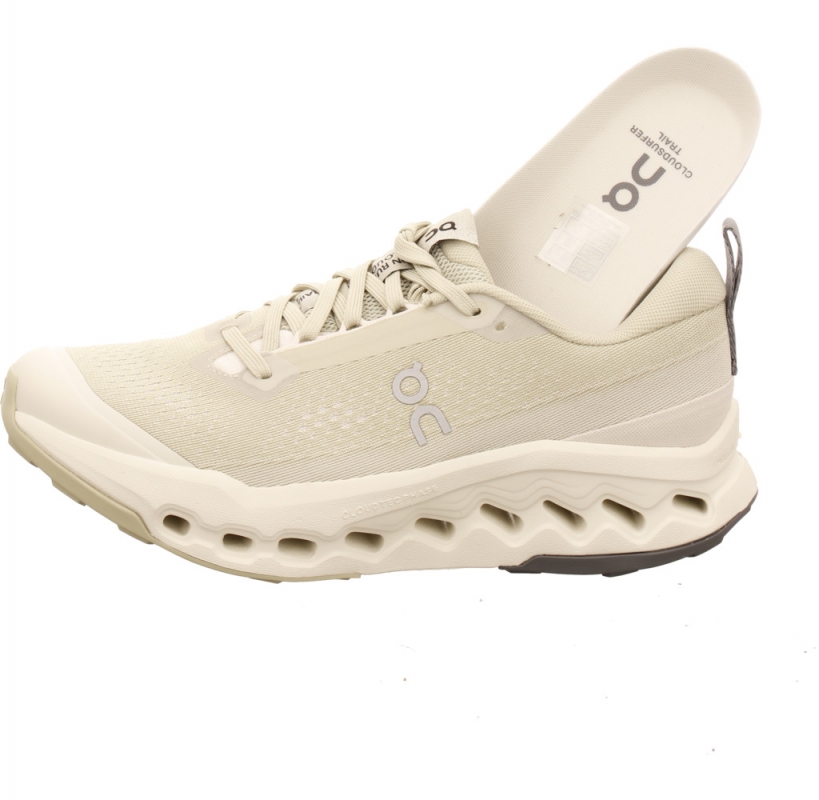 On Shoes Cloudsurfer Trail 2 Men Chalk