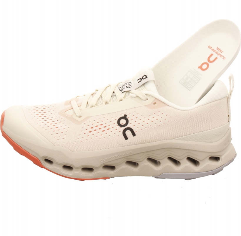 On Shoes Cloudsurfer Trail 2 Ivory/Ghos