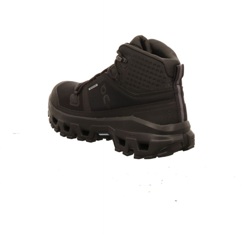 On Shoes Cloudrock Mid WP Ws Black/Blac